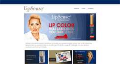 Desktop Screenshot of lipsense.com